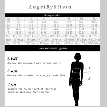 Asymmetric Dress - Handmade clothing from AngelBySilvia - Top Designer Brands 
