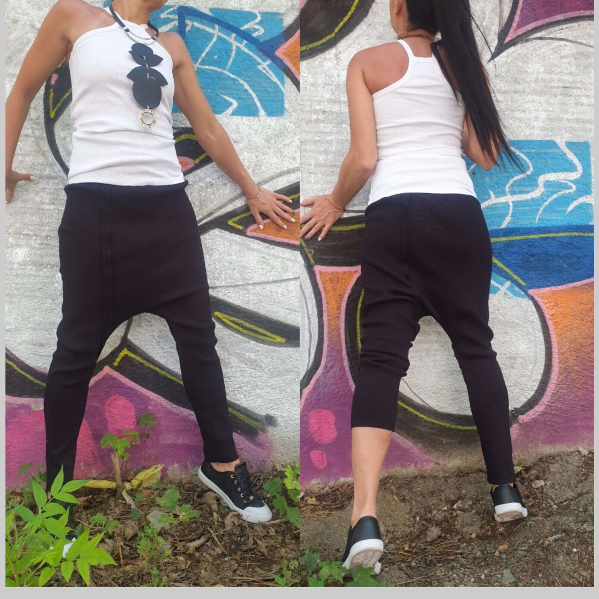 Casual Comfortable Pants - Handmade clothing from AngelBySilvia - Top Designer Brands 