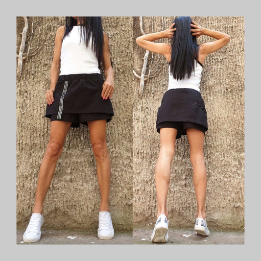 Linen Pants Skirt - Handmade clothing from AngelBySilvia - Top Designer Brands 