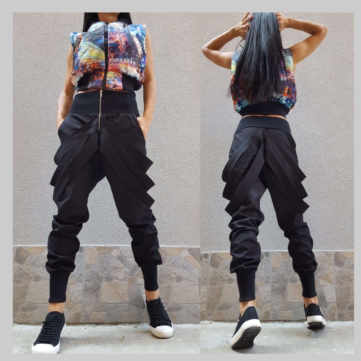 Avantgarde Women Pants - Handmade clothing from AngelBySilvia - Top Designer Brands 