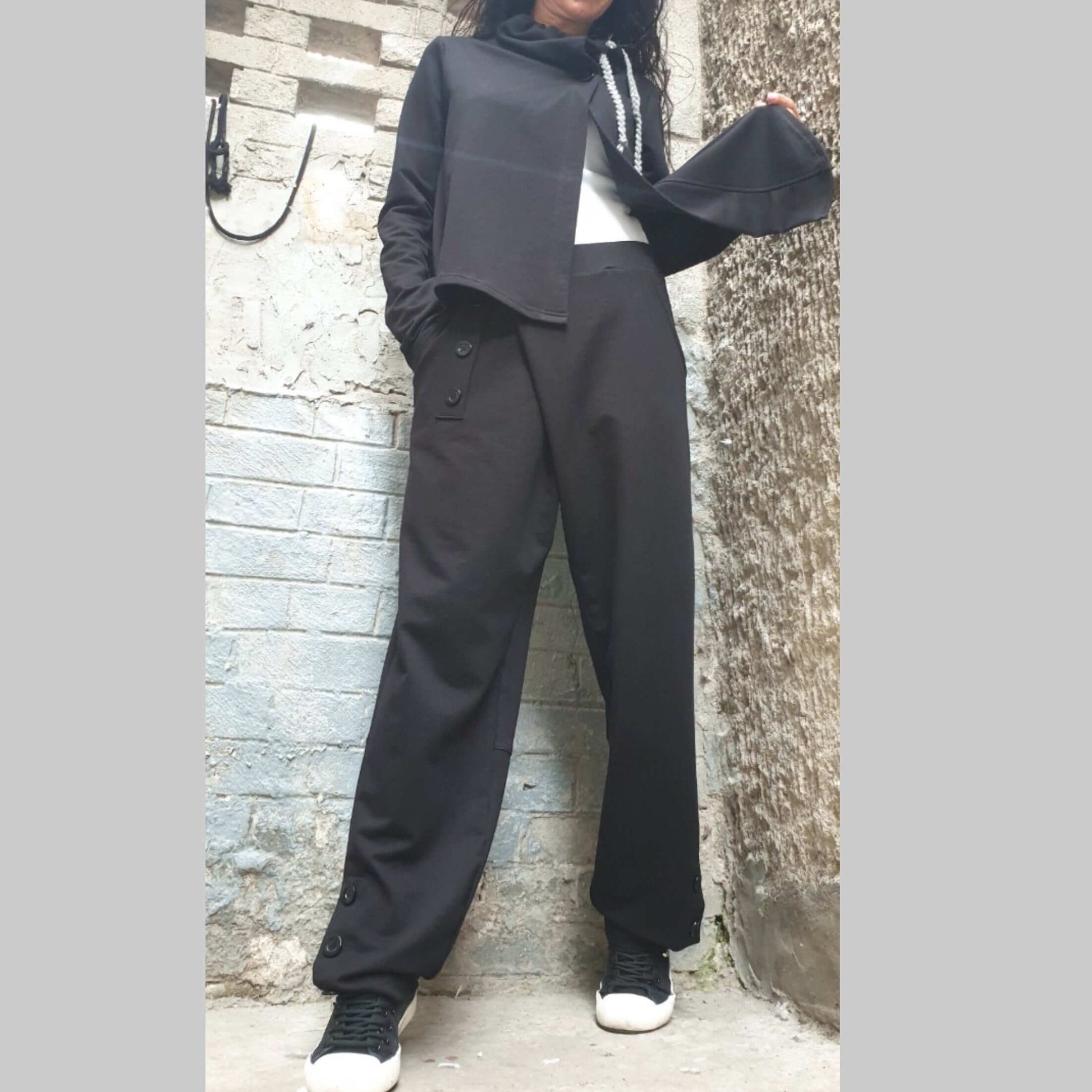 Loose Outwear Women Outfit - Handmade clothing from AngelBySilvia - Top Designer Brands 