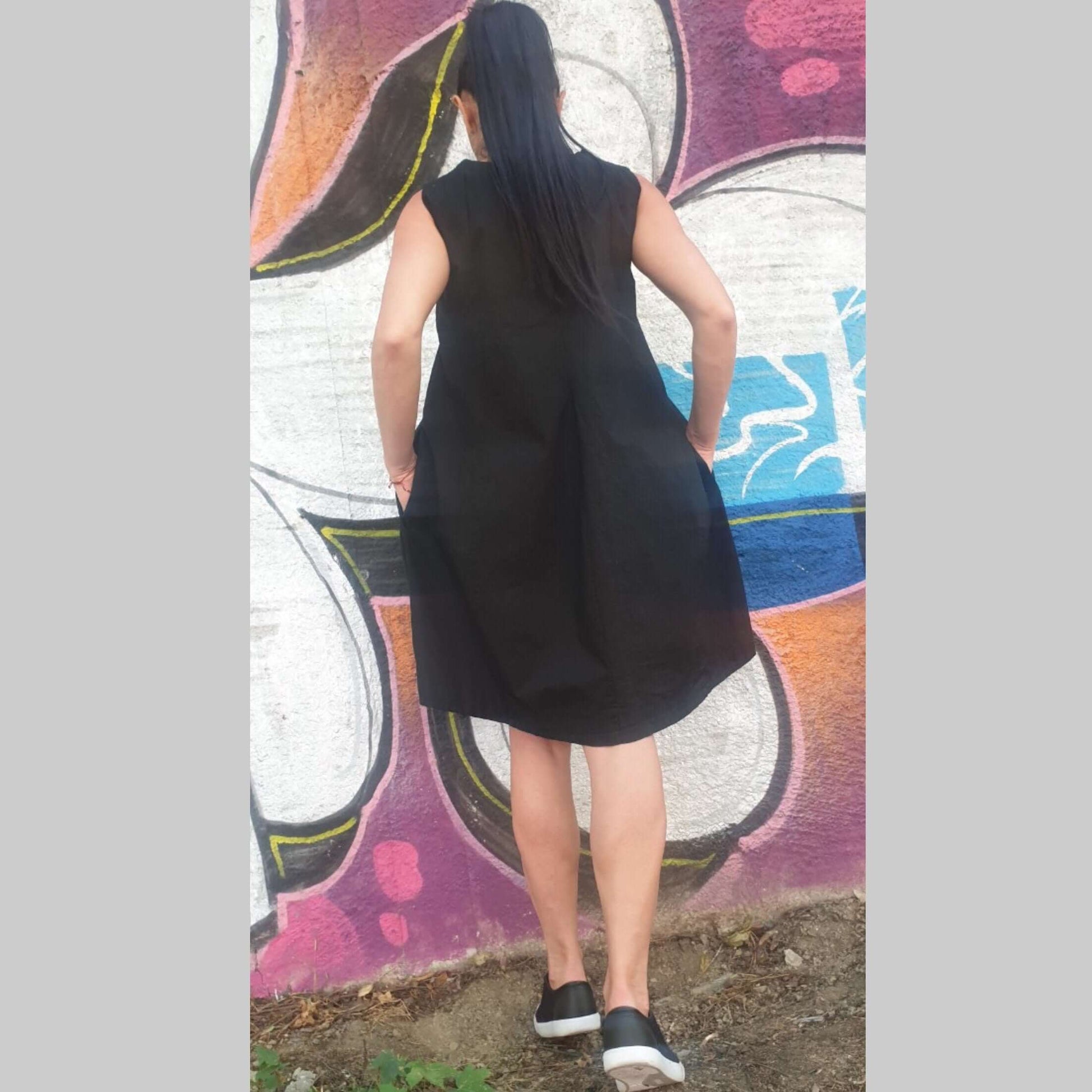 Casual Comfortable Dress - Handmade clothing from AngelBySilvia - Top Designer Brands 