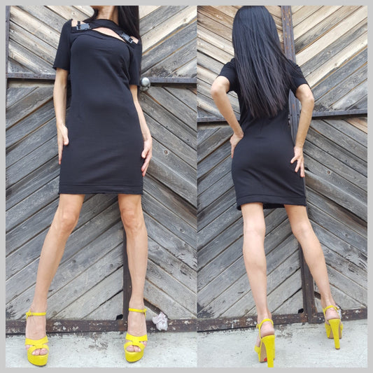 Party Black Dress - Handmade clothing from AngelBySilvia - Top Designer Brands 