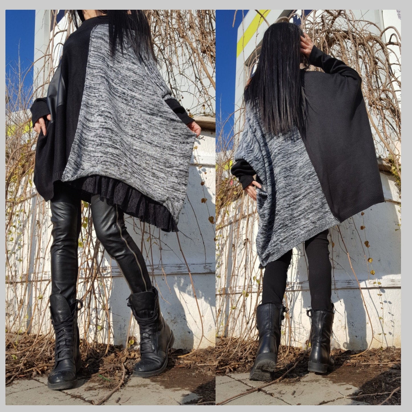 Winter Extravagant Sweater - Handmade clothing from AngelBySilvia - Top Designer Brands 