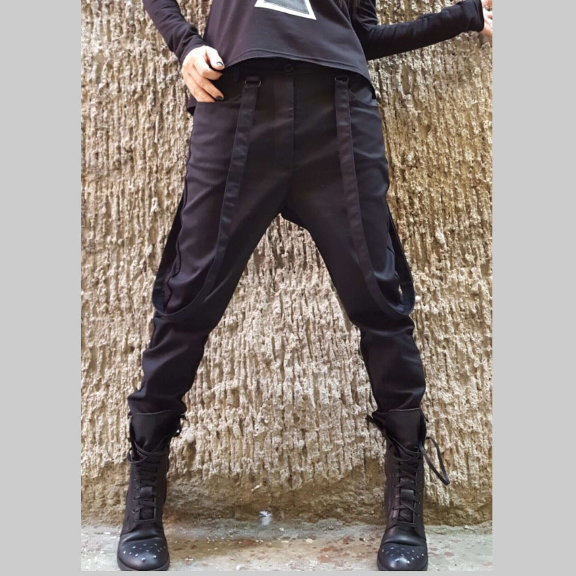 Casual Comfortable Trousers - Handmade clothing from AngelBySilvia - Top Designer Brands 