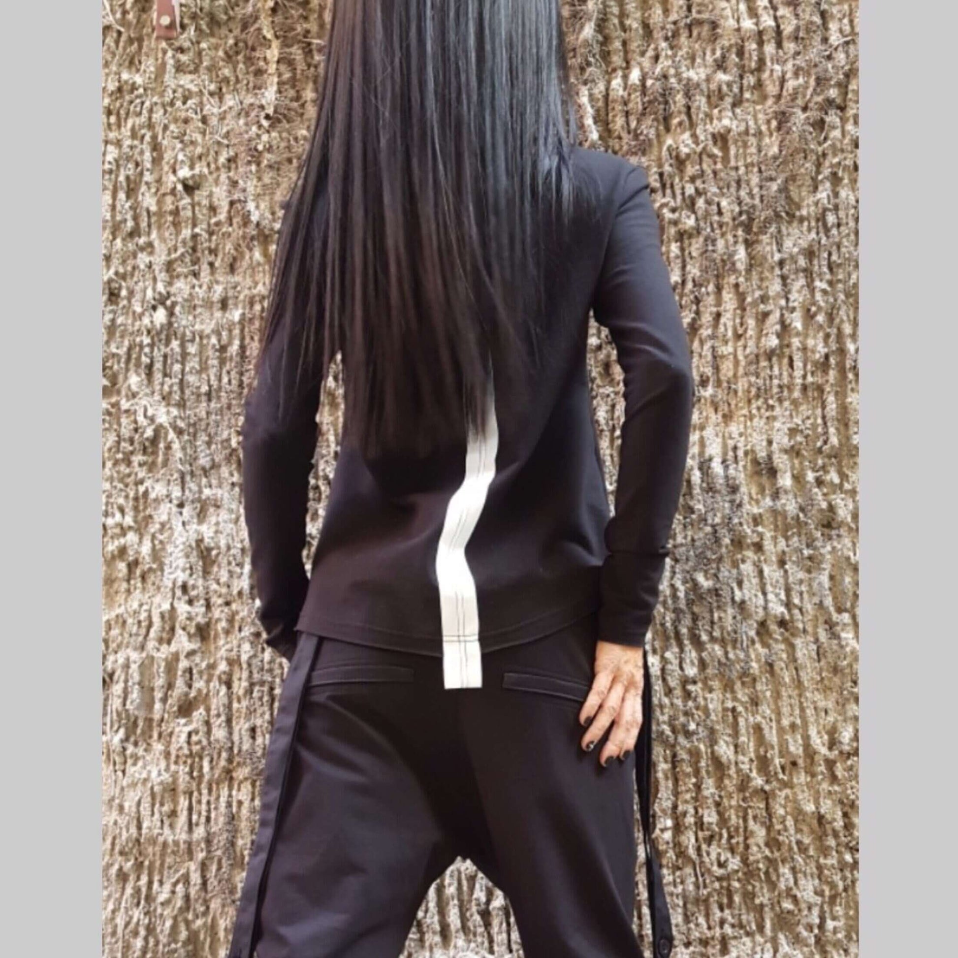 Extravagant Blouse with Cross - Handmade clothing from AngelBySilvia - Top Designer Brands 