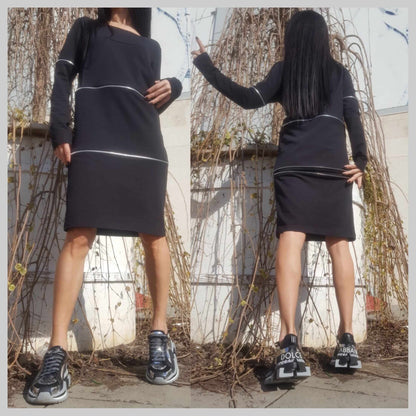 Exclusive Knee-length Tunic - Handmade clothing from AngelBySilvia - Top Designer Brands 