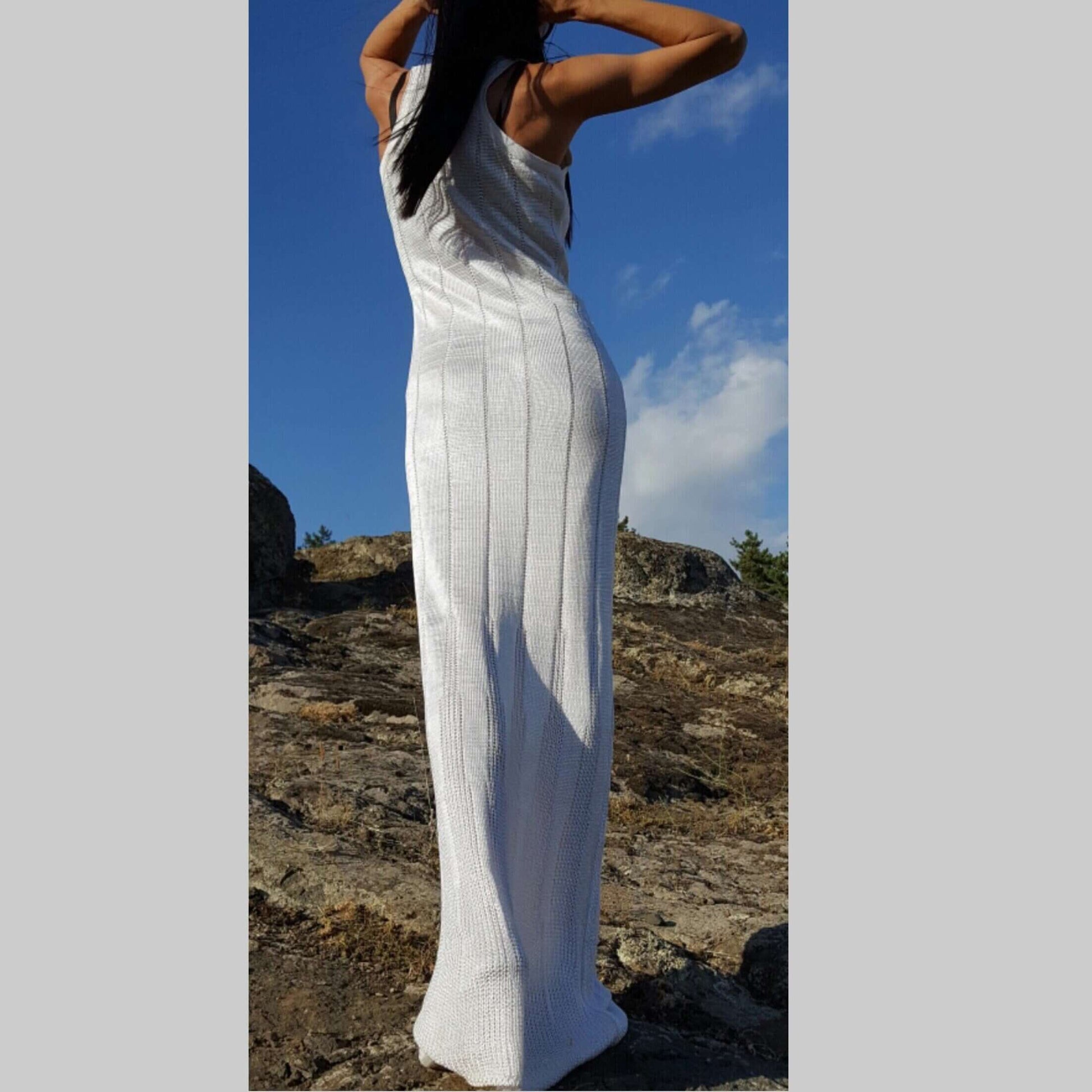 Knitted Casual Dress - Handmade clothing from AngelBySilvia - Top Designer Brands 