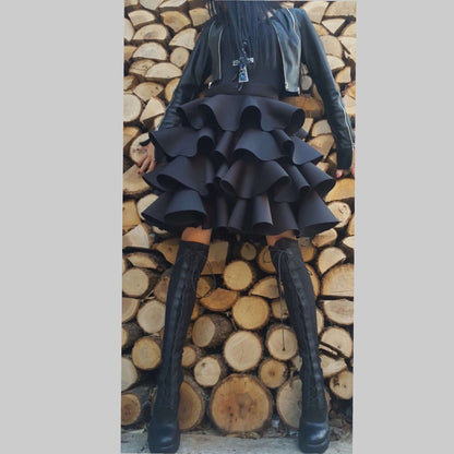 Cocktail Black Skirt - Handmade clothing from AngelBySilvia - Top Designer Brands 