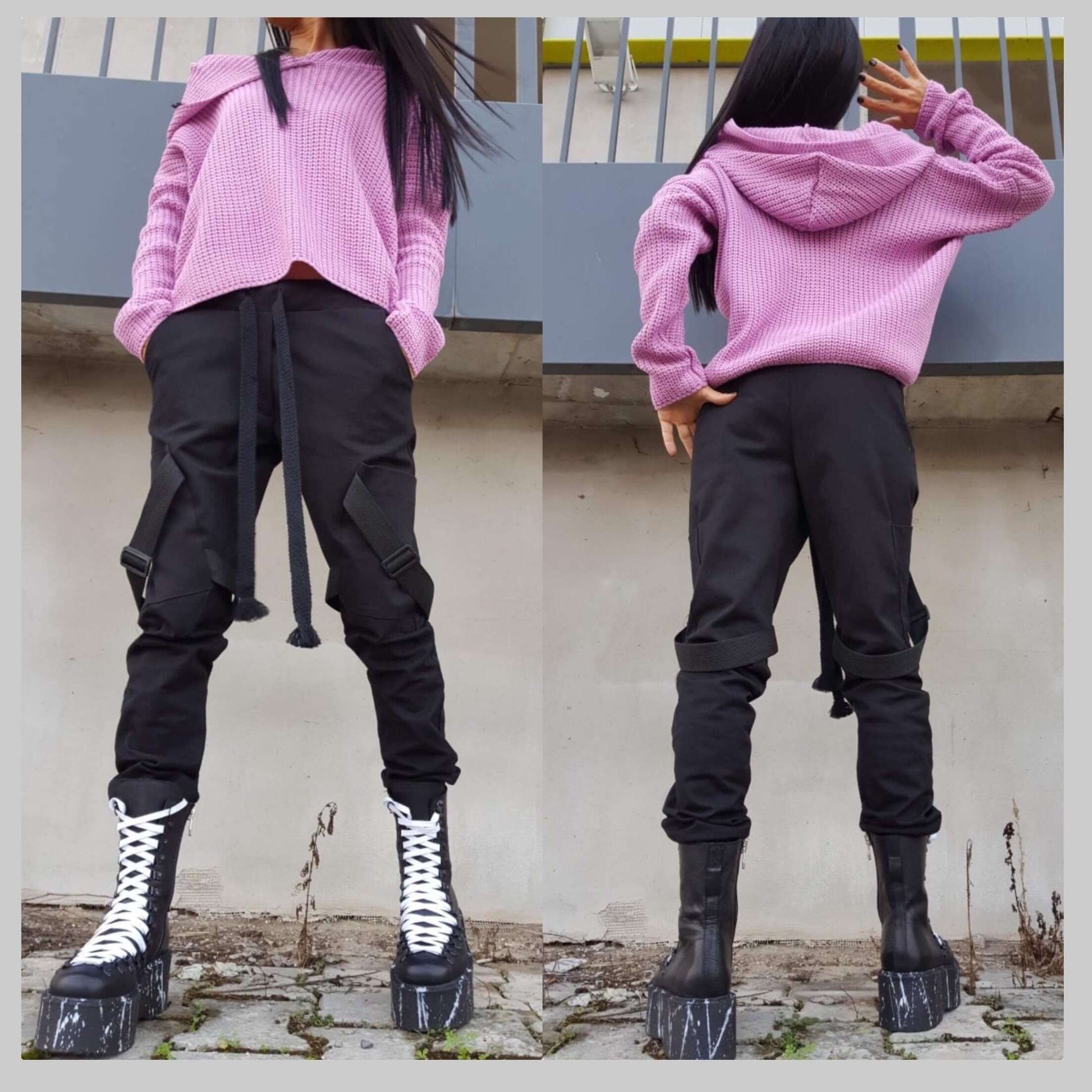 Long Sleeves Sweater - Handmade clothing from AngelBySilvia - Top Designer Brands 