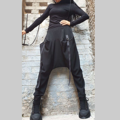 Drop Crotch Pants - Handmade clothing from AngelBySilvia - Top Designer Brands 