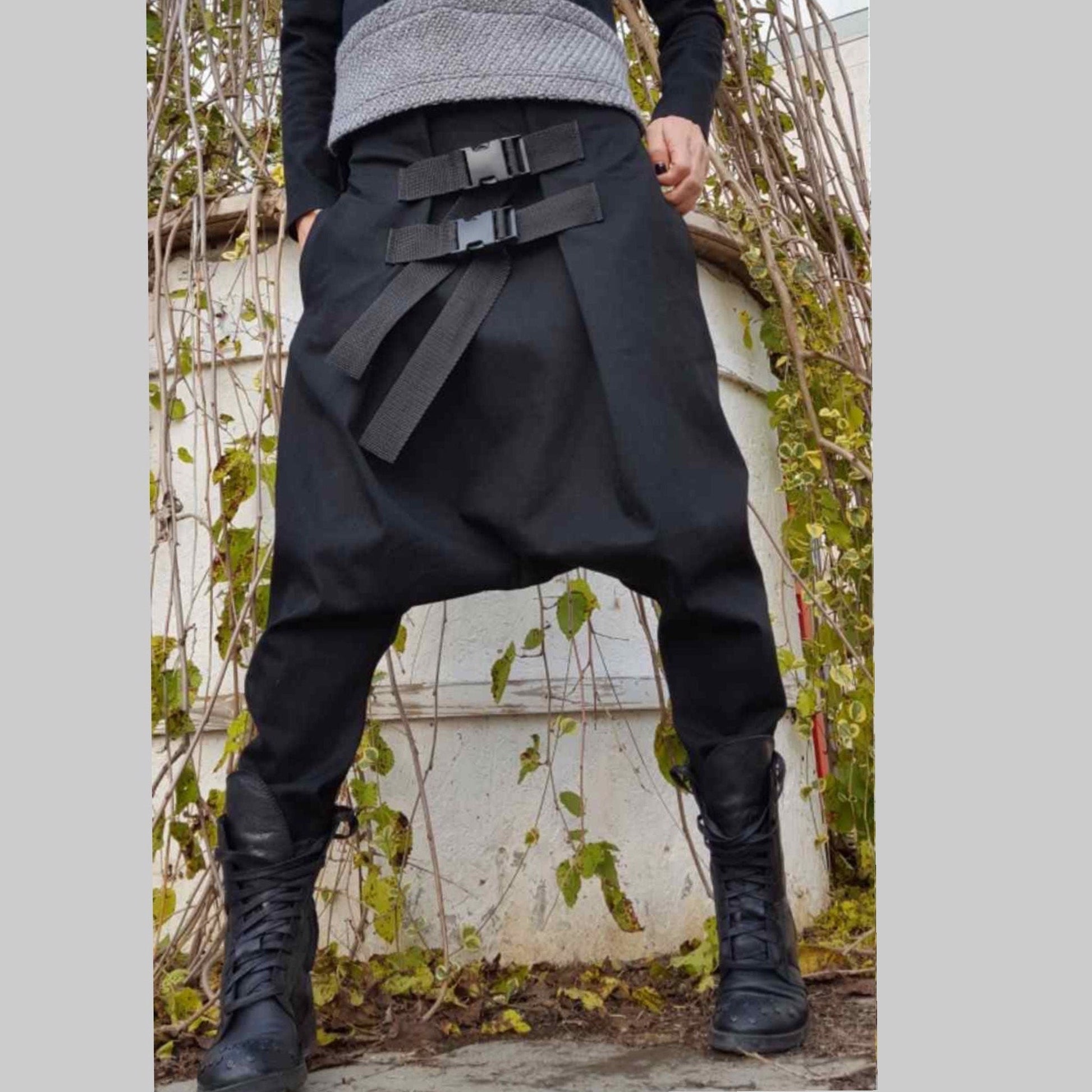 Urban Black Pants - Handmade clothing from AngelBySilvia - Top Designer Brands 