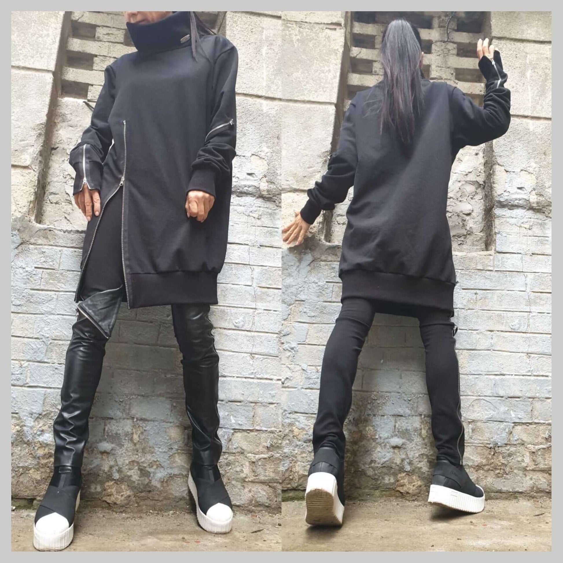 Casual Comfortable Blouse - Handmade clothing from AngelBySilvia - Top Designer Brands 