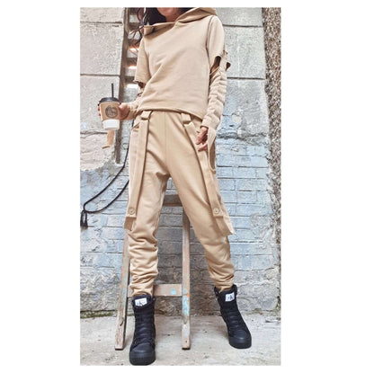 Extravagant Warm Soft Cotton Tracksuit - Handmade clothing from AngelBySilvia - Top Designer Brands 