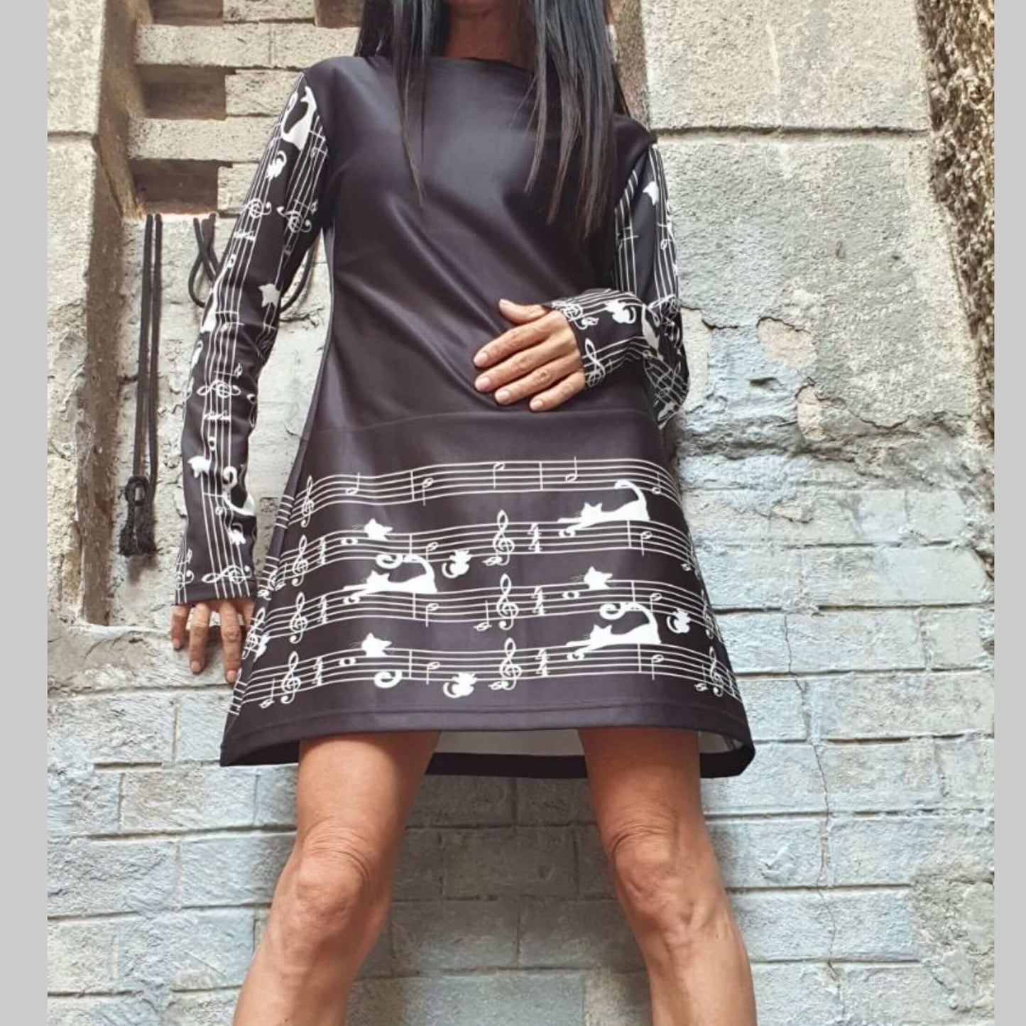 Neoprene Sexy Dress - Handmade clothing from AngelBySilvia - Top Designer Brands 