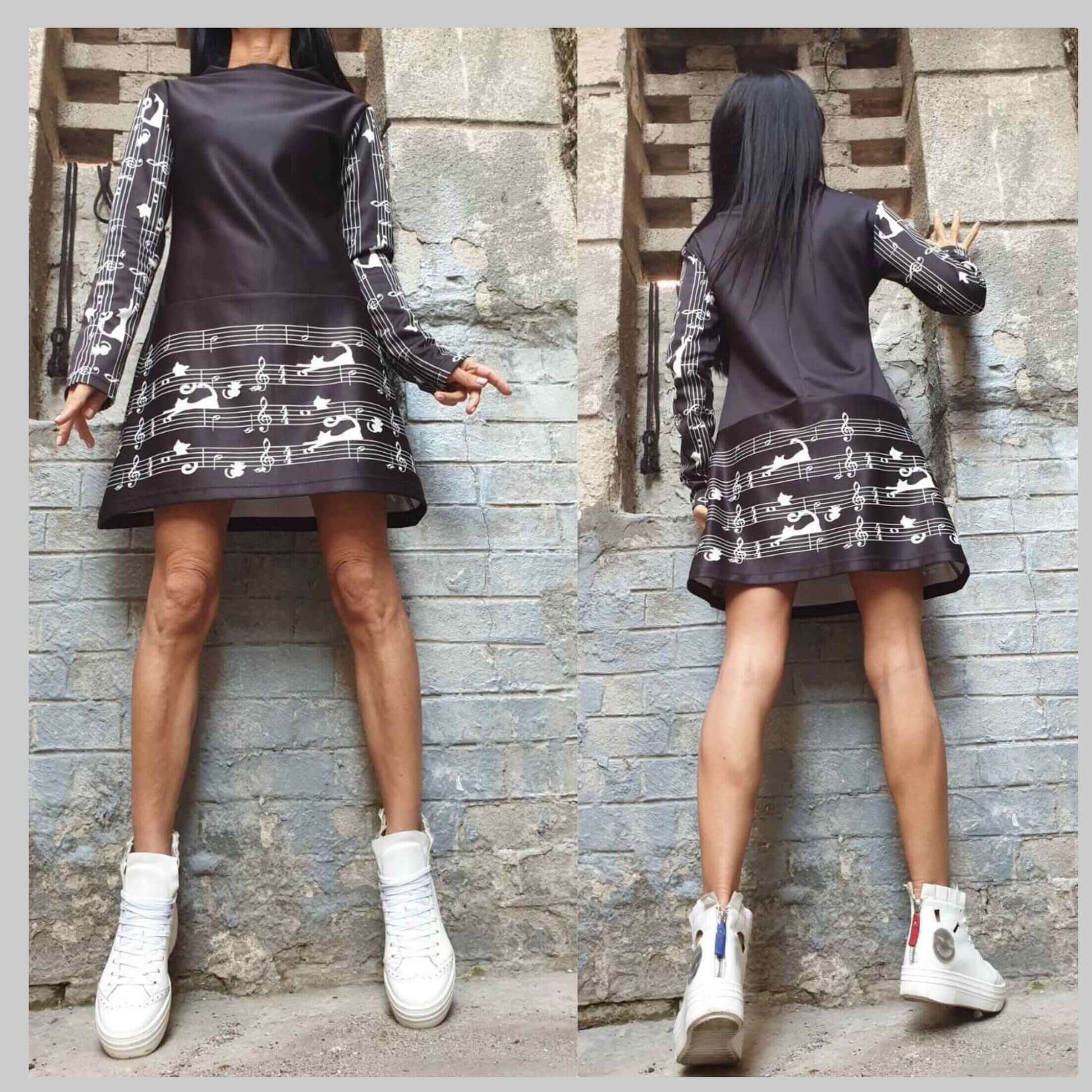 Neoprene Sexy Dress - Handmade clothing from AngelBySilvia - Top Designer Brands 