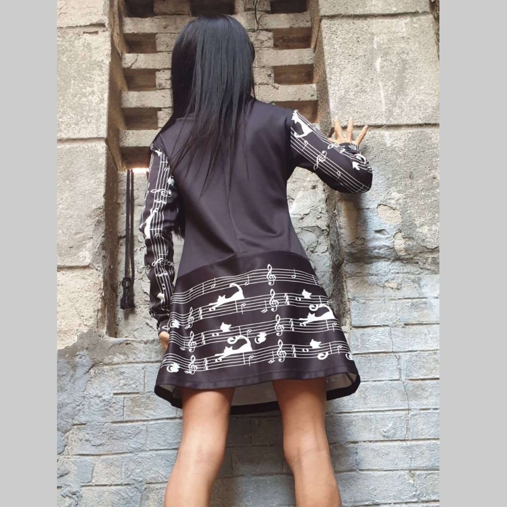 Neoprene Sexy Dress - Handmade clothing from AngelBySilvia - Top Designer Brands 