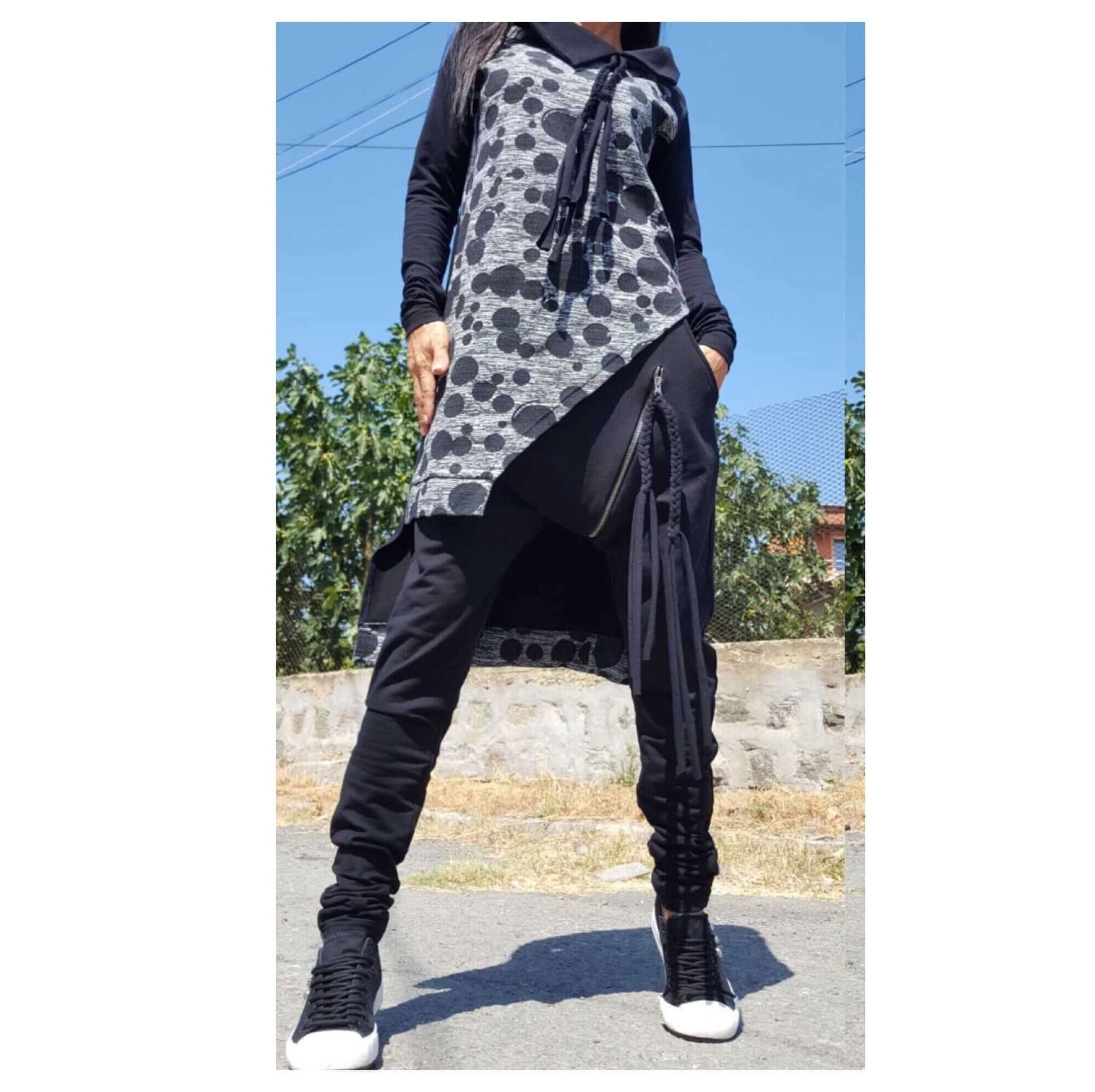 Asymmetric Two Piece Woman Set - Handmade clothing from AngelBySilvia - Top Designer Brands 