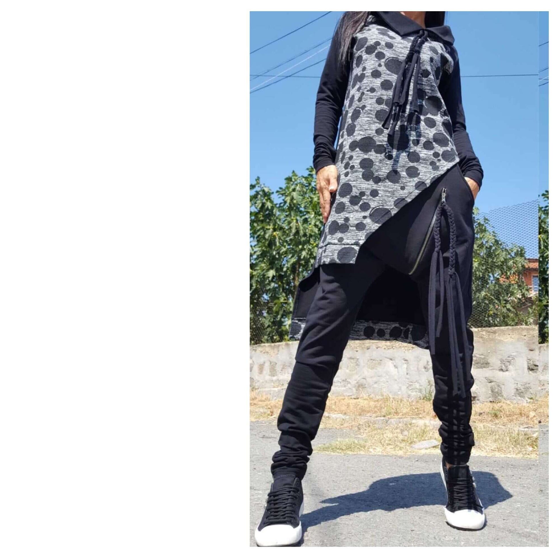 Asymmetric Two Piece Woman Set - Handmade clothing from AngelBySilvia - Top Designer Brands 