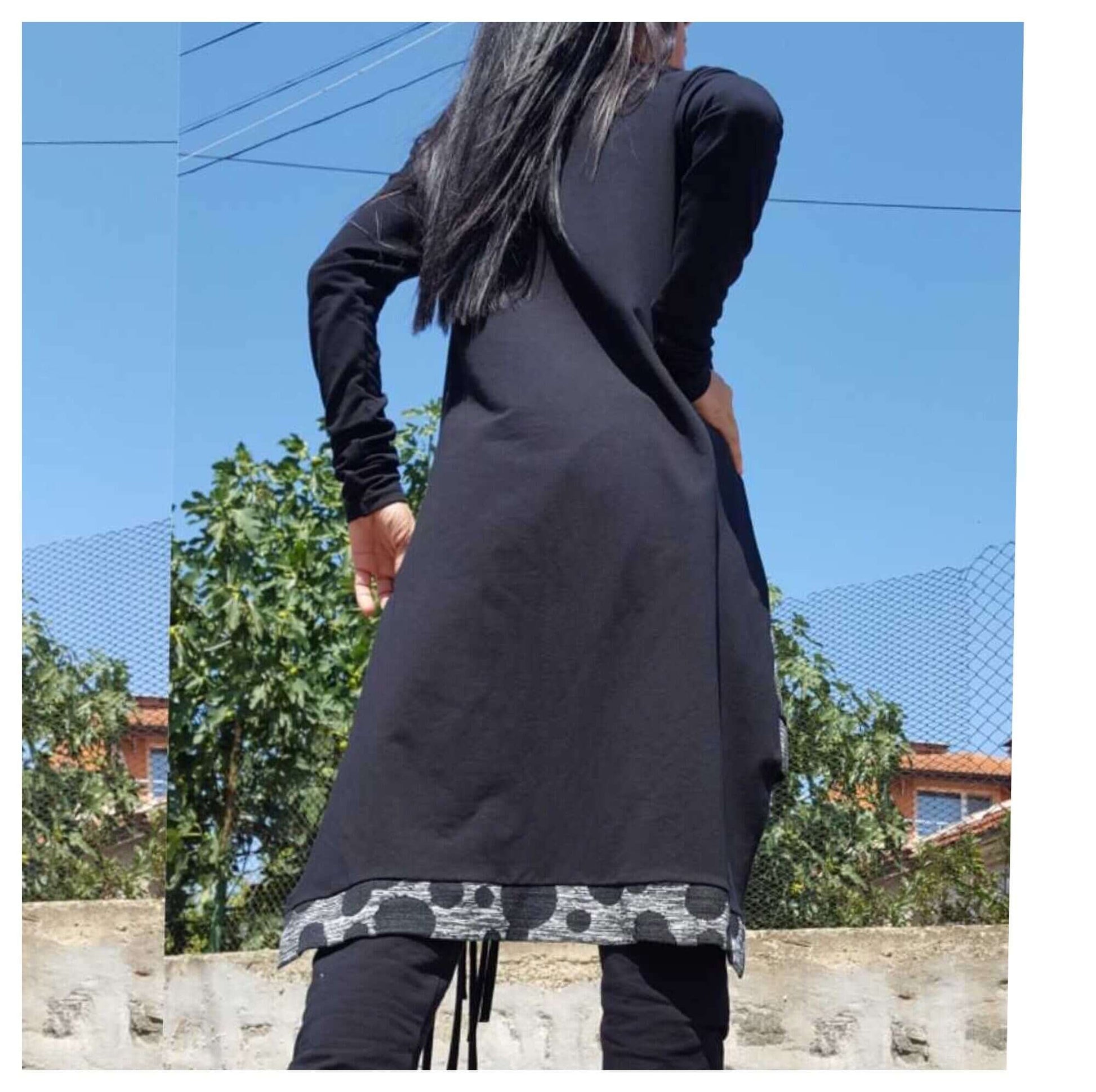 Asymmetric Two Piece Woman Set - Handmade clothing from AngelBySilvia - Top Designer Brands 