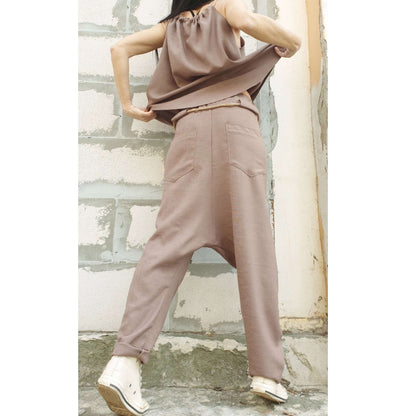 Extravagant Linen Trousers - Handmade clothing from AngelBySilvia - Top Designer Brands 