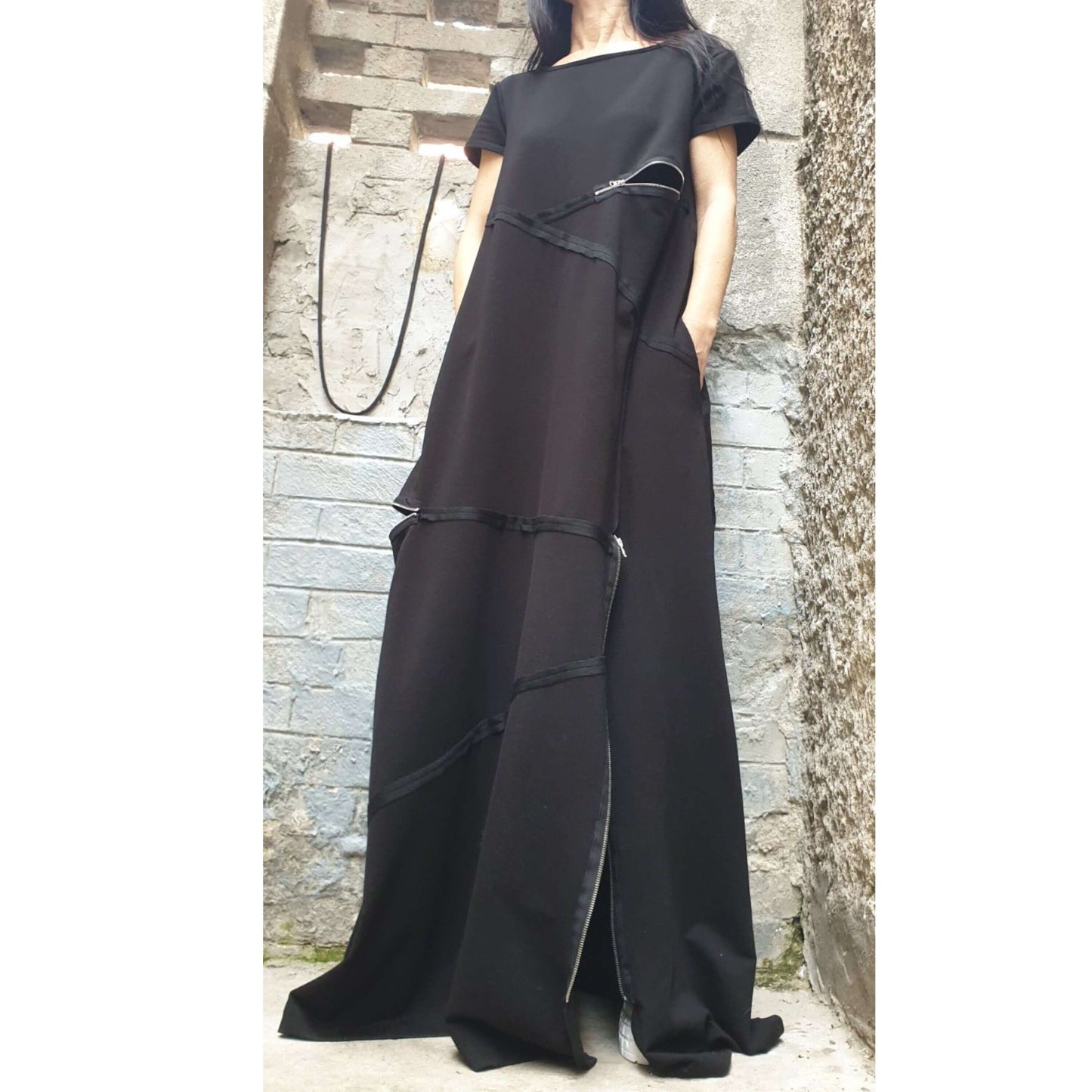 Extravagant Long Dress - Handmade clothing from AngelBySilvia - Top Designer Brands 