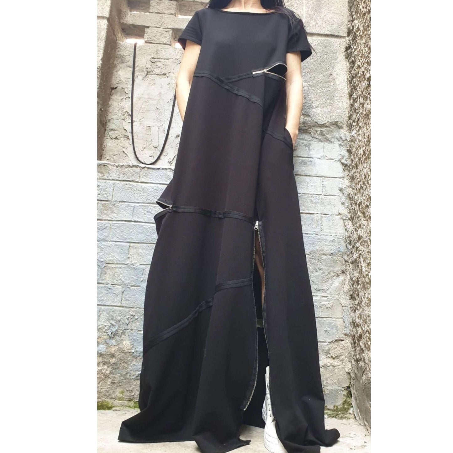 Extravagant Long Dress - Handmade clothing from AngelBySilvia - Top Designer Brands 