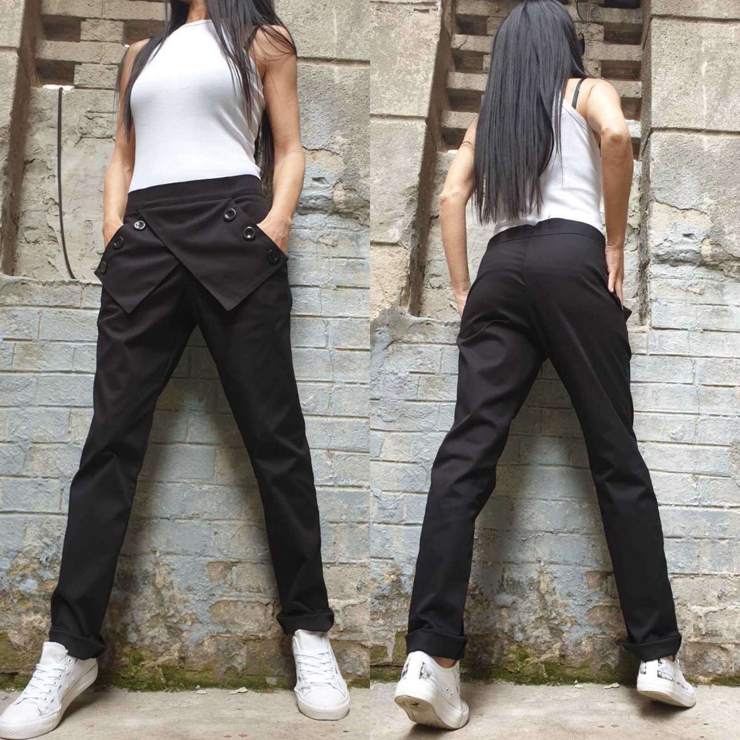 Casual Woman Pants - Handmade clothing from AngelBySilvia - Top Designer Brands 