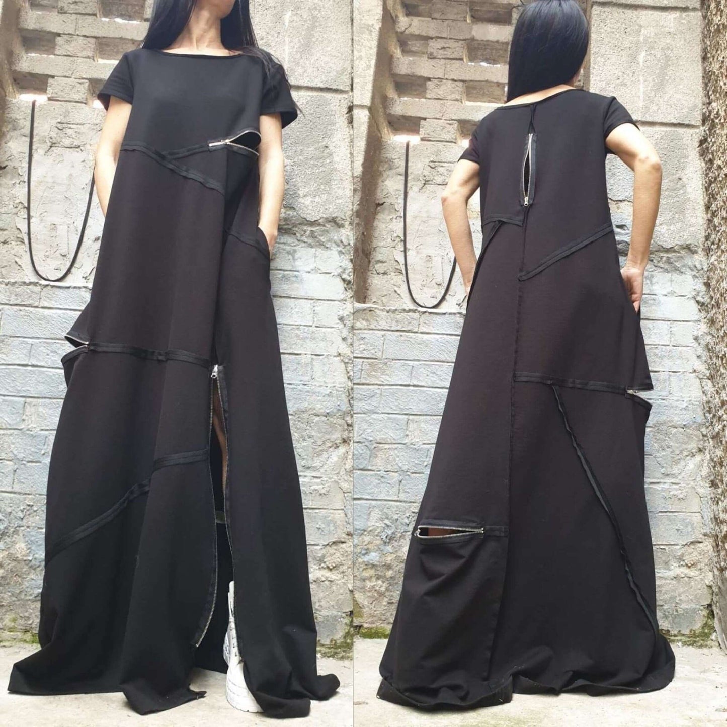 Extravagant Long Dress - Handmade clothing from AngelBySilvia - Top Designer Brands 