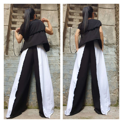 Extravagant Black White Set - Handmade clothing from AngelBySilvia - Top Designer Brands 