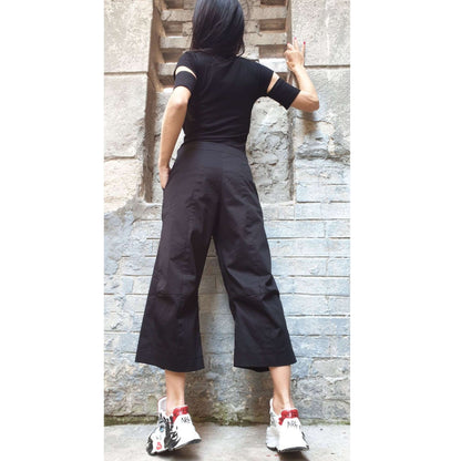 Casual Wide Leg Pants - Handmade clothing from AngelBySilvia - Top Designer Brands 