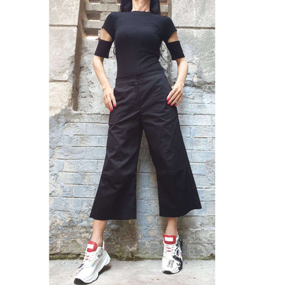 Casual Wide Leg Pants - Handmade clothing from AngelBySilvia - Top Designer Brands 