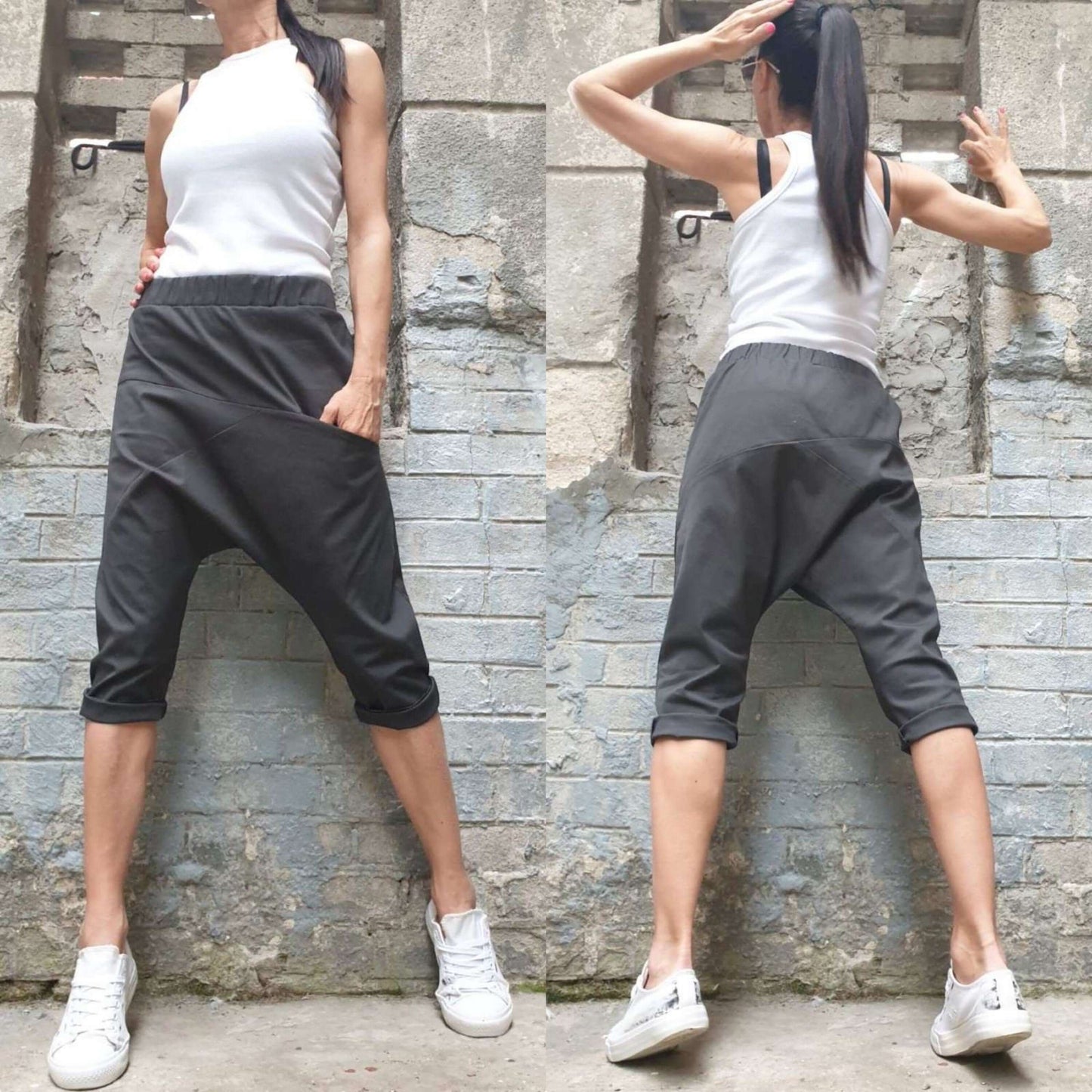 Harem Woman Pants - Handmade clothing from AngelBySilvia - Top Designer Brands 