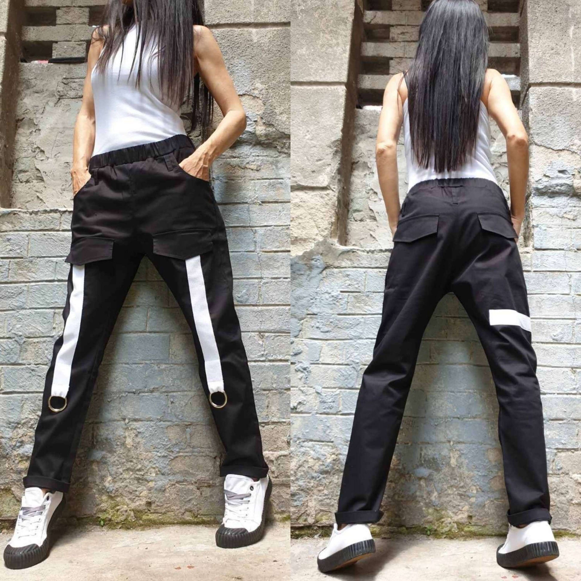 Extravagant Long Trousers - Handmade clothing from AngelBySilvia - Top Designer Brands 