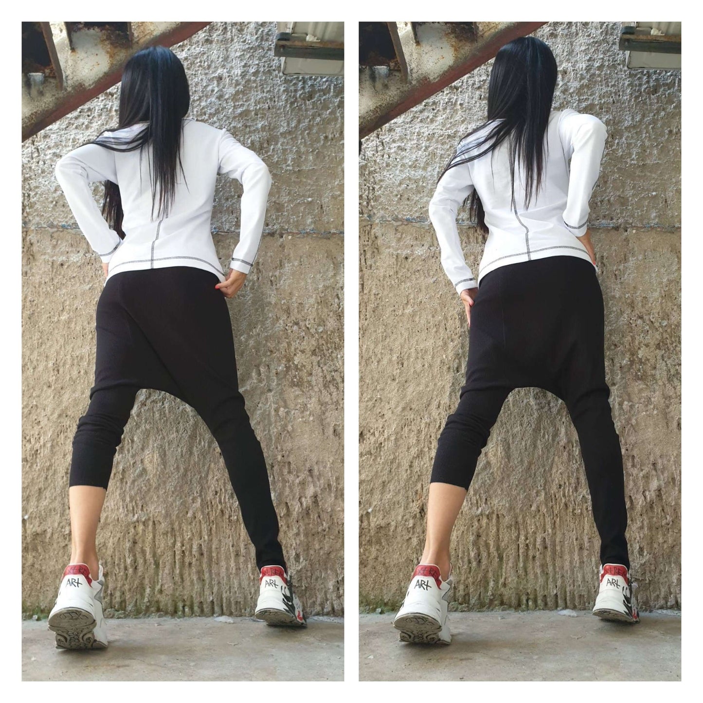 Black White Tracksuit - Handmade clothing from AngelBySilvia - Top Designer Brands 