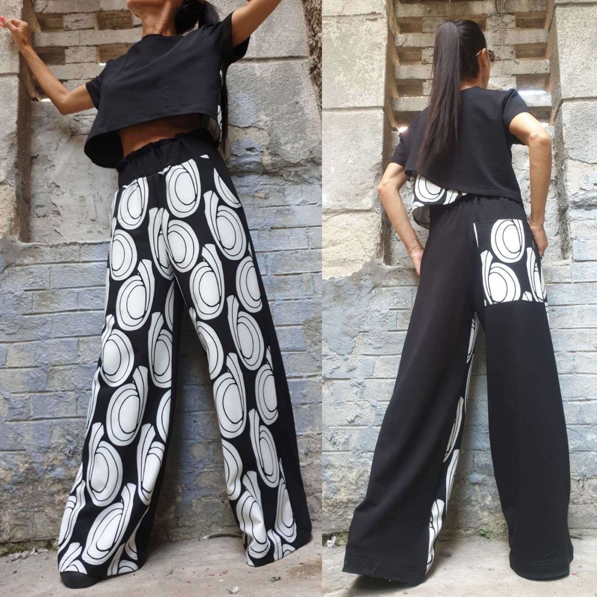 High Waist Pants - Handmade clothing from AngelBySilvia - Top Designer Brands 