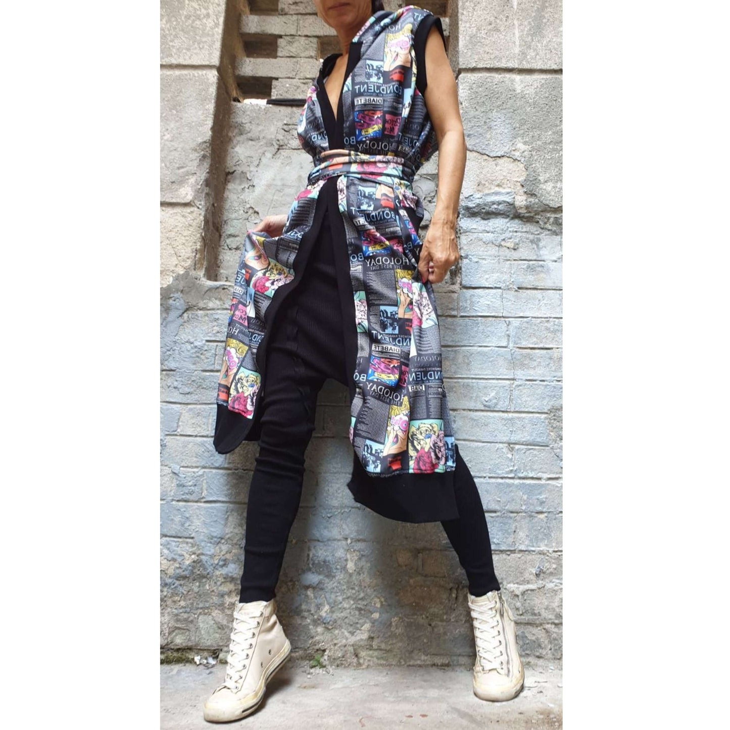 Avantgarde Vest - Handmade clothing from AngelBySilvia - Top Designer Brands 