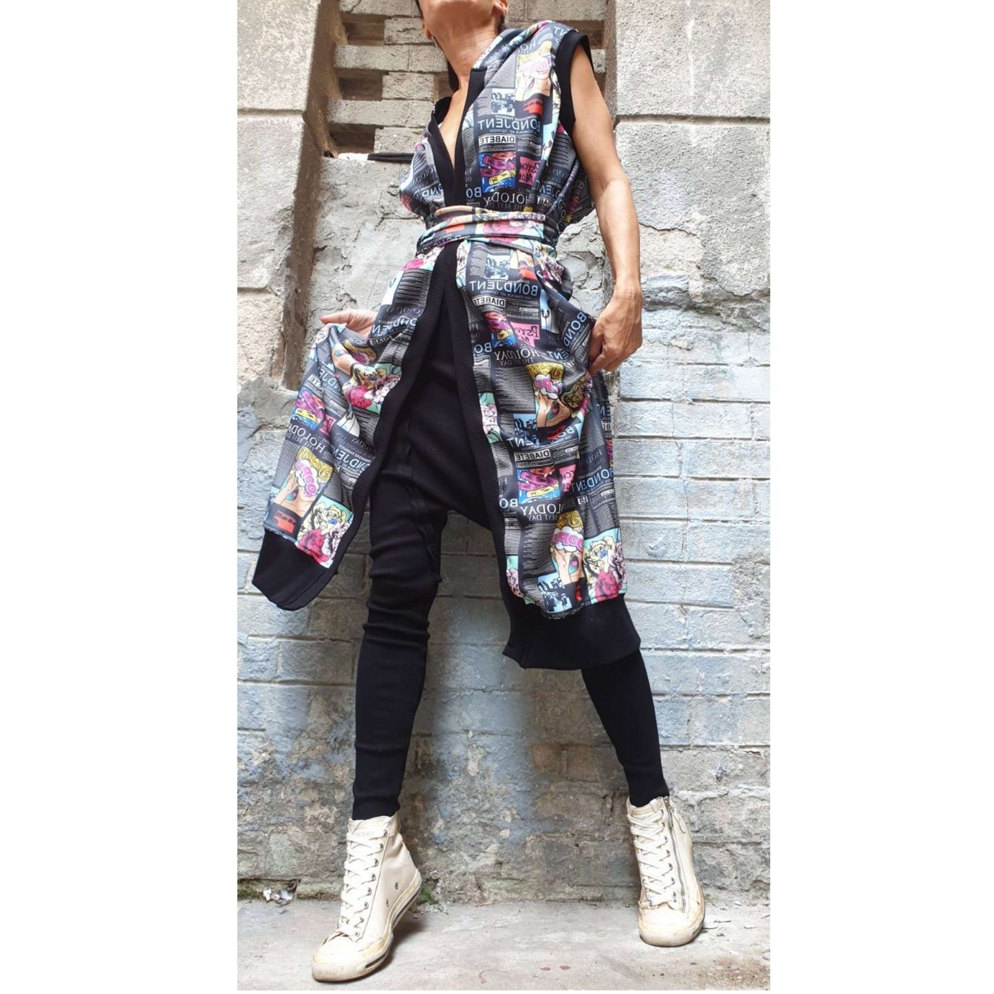 Avantgarde Vest - Handmade clothing from AngelBySilvia - Top Designer Brands 