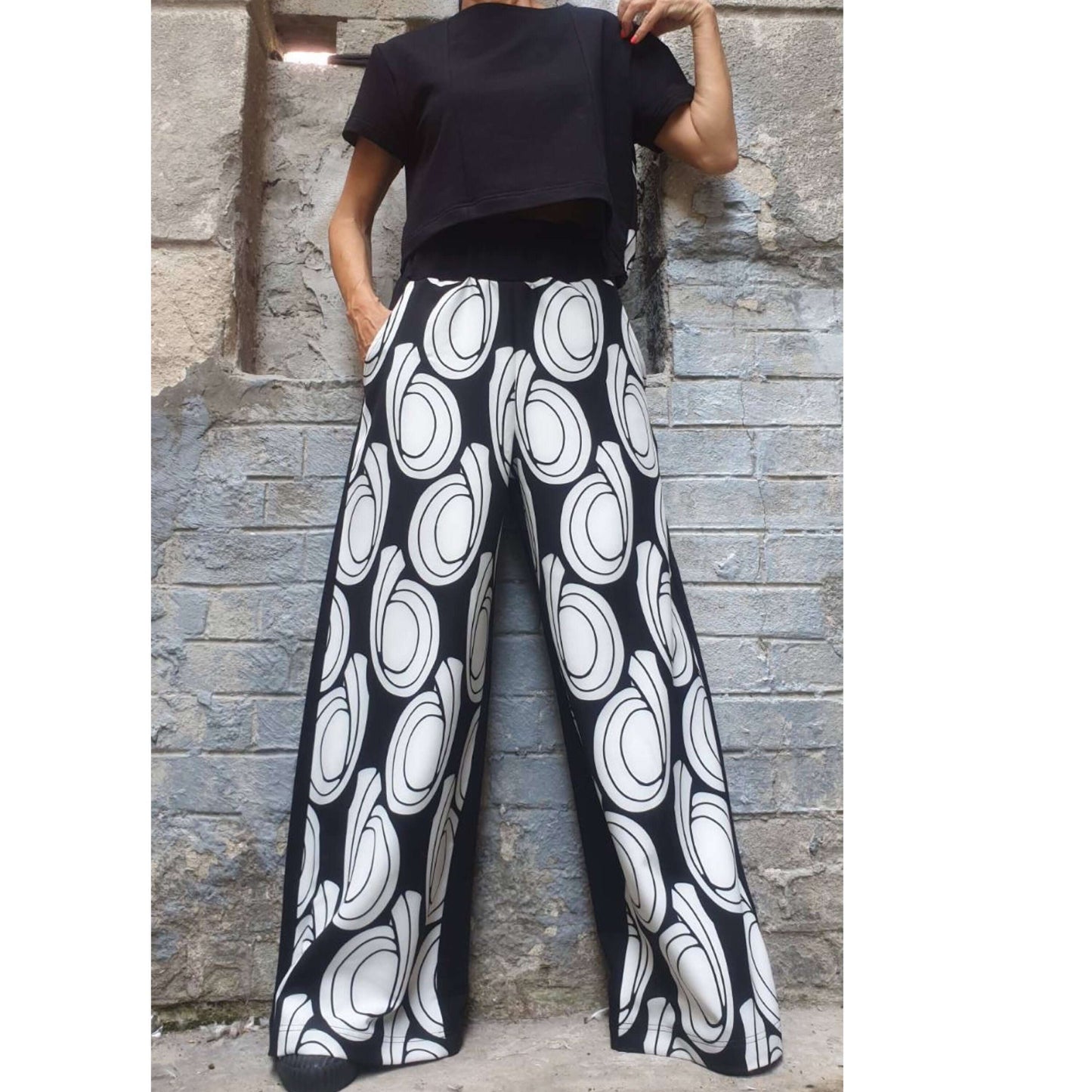 High Waist Pants - Handmade clothing from AngelBySilvia - Top Designer Brands 