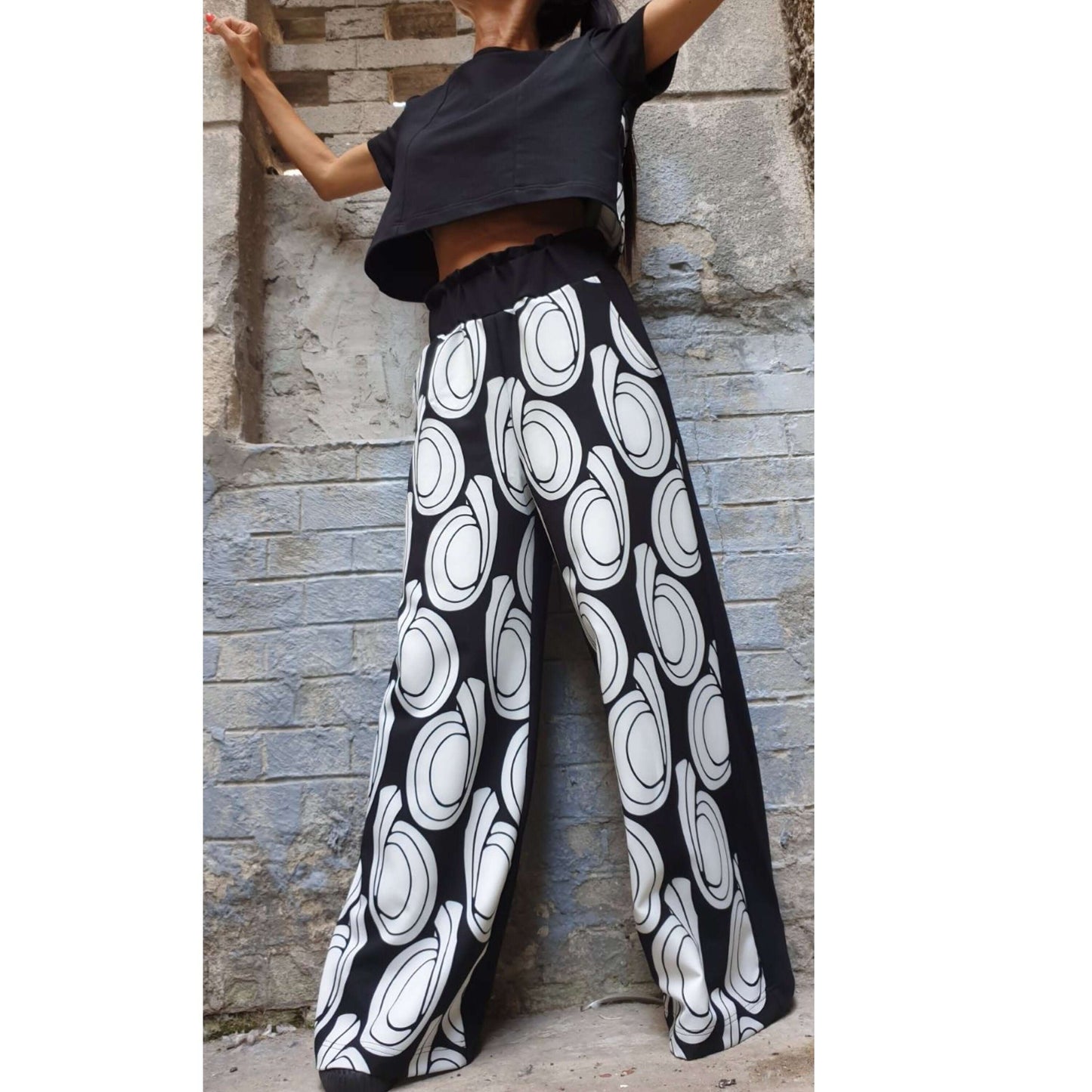 High Waist Pants - Handmade clothing from AngelBySilvia - Top Designer Brands 