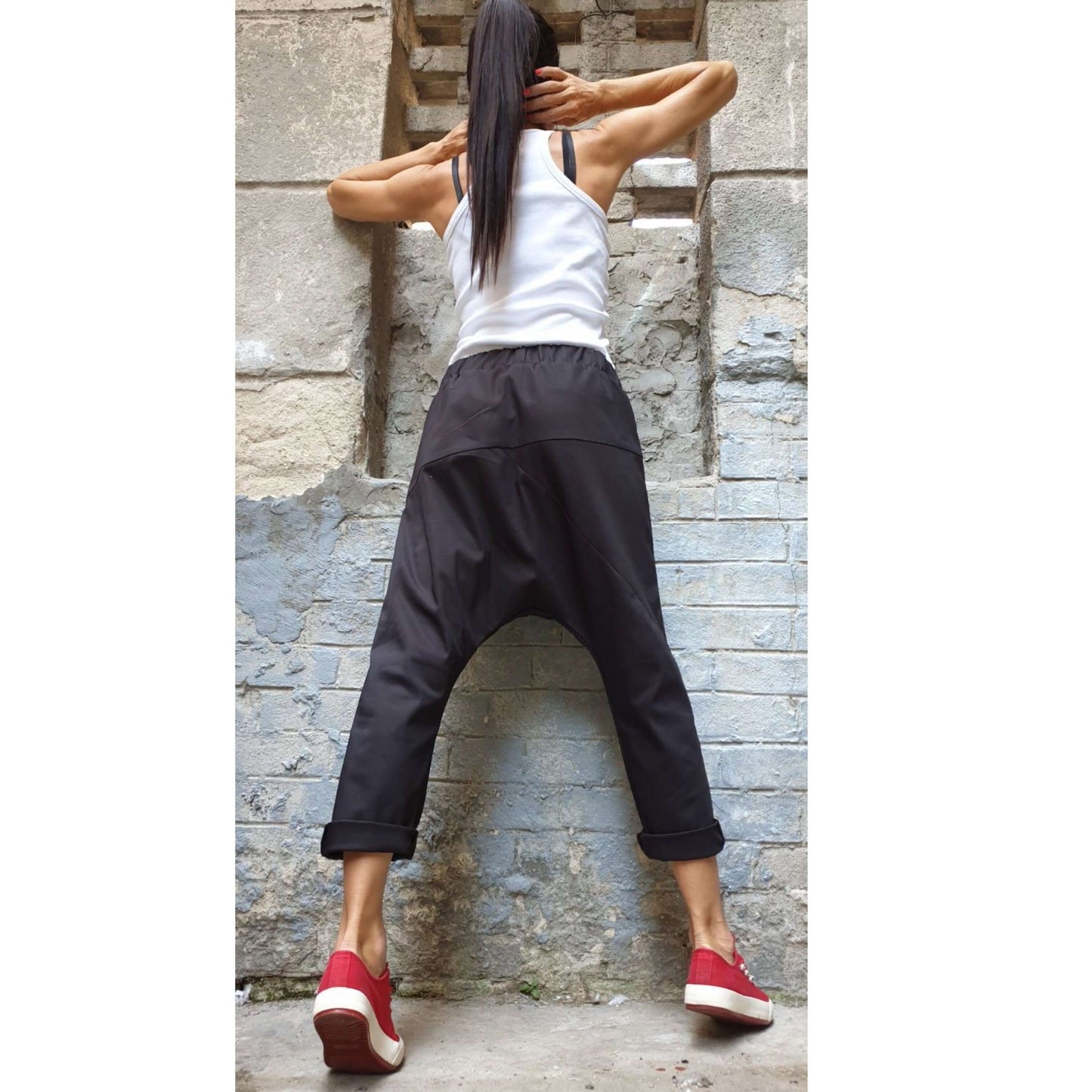 Harem Woman Trousers - Handmade clothing from AngelBySilvia - Top Designer Brands 