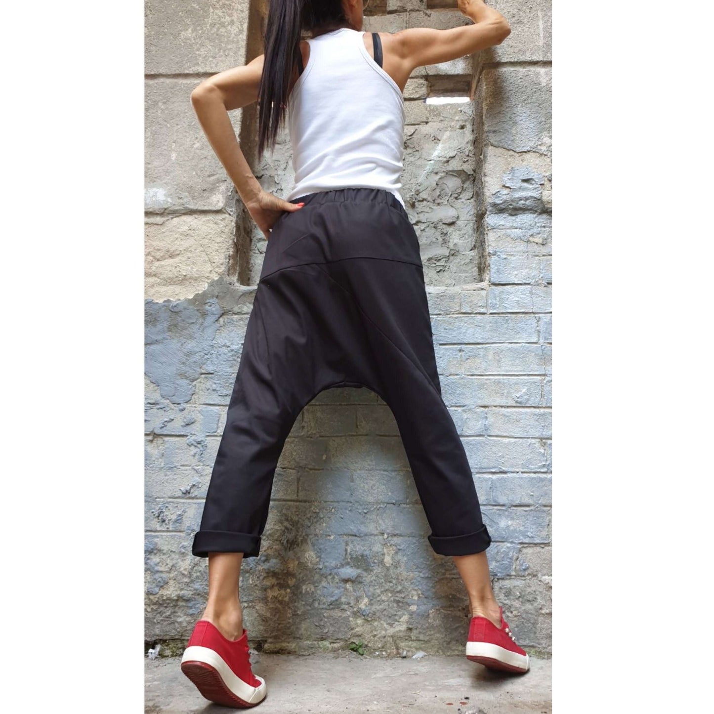 Harem Woman Trousers - Handmade clothing from AngelBySilvia - Top Designer Brands 