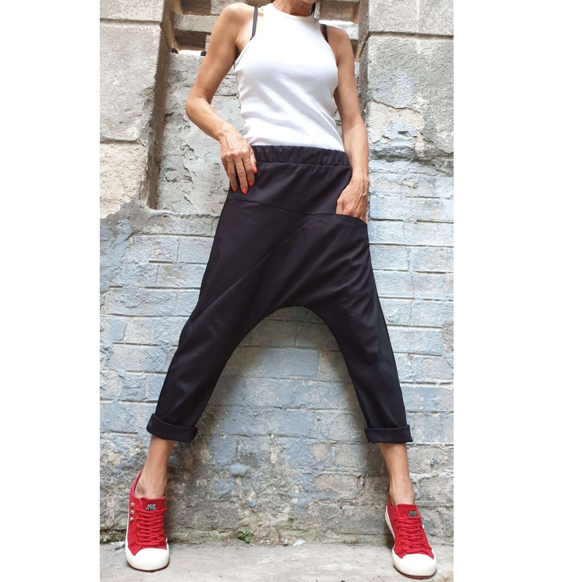 Harem Woman Trousers - Handmade clothing from AngelBySilvia - Top Designer Brands 