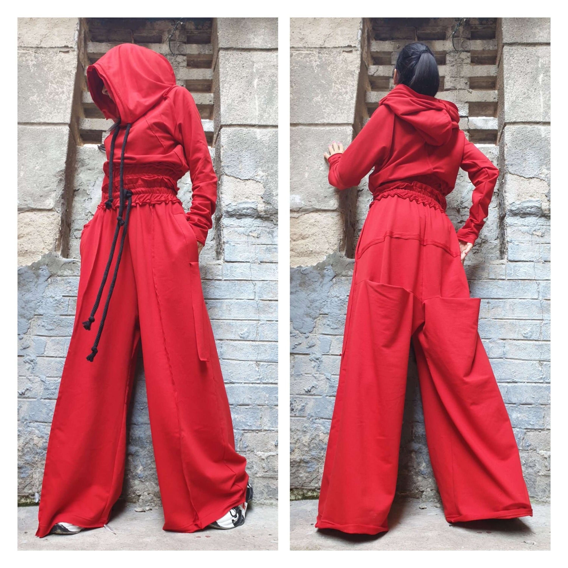 Extravagant Red Set - Handmade clothing from AngelBySilvia - Top Designer Brands 