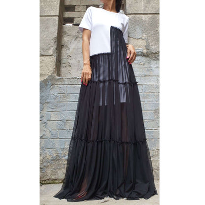 Extravagant Long Dress - Handmade clothing from AngelBySilvia - Top Designer Brands 