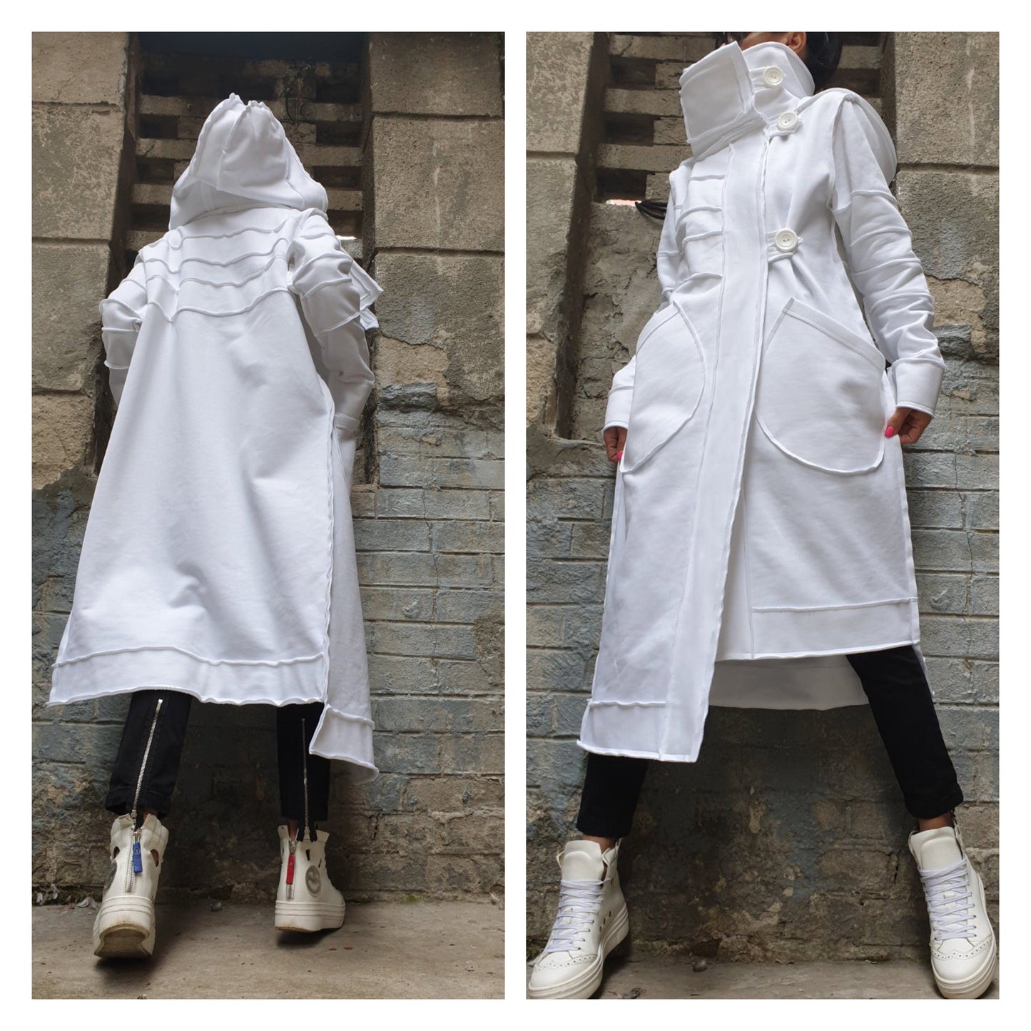 New Collection Everyday Coat - Handmade clothing from AngelBySilvia - Top Designer Brands 