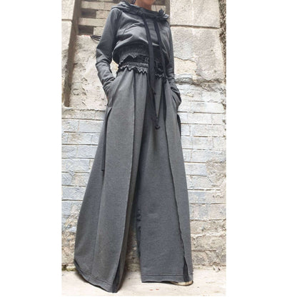 Casual Dark Grey Set - Handmade clothing from AngelBySilvia - Top Designer Brands 