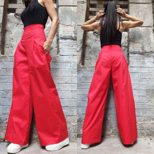 High Waist Woman Trousers - Handmade clothing from AngelBySilvia - Top Designer Brands 