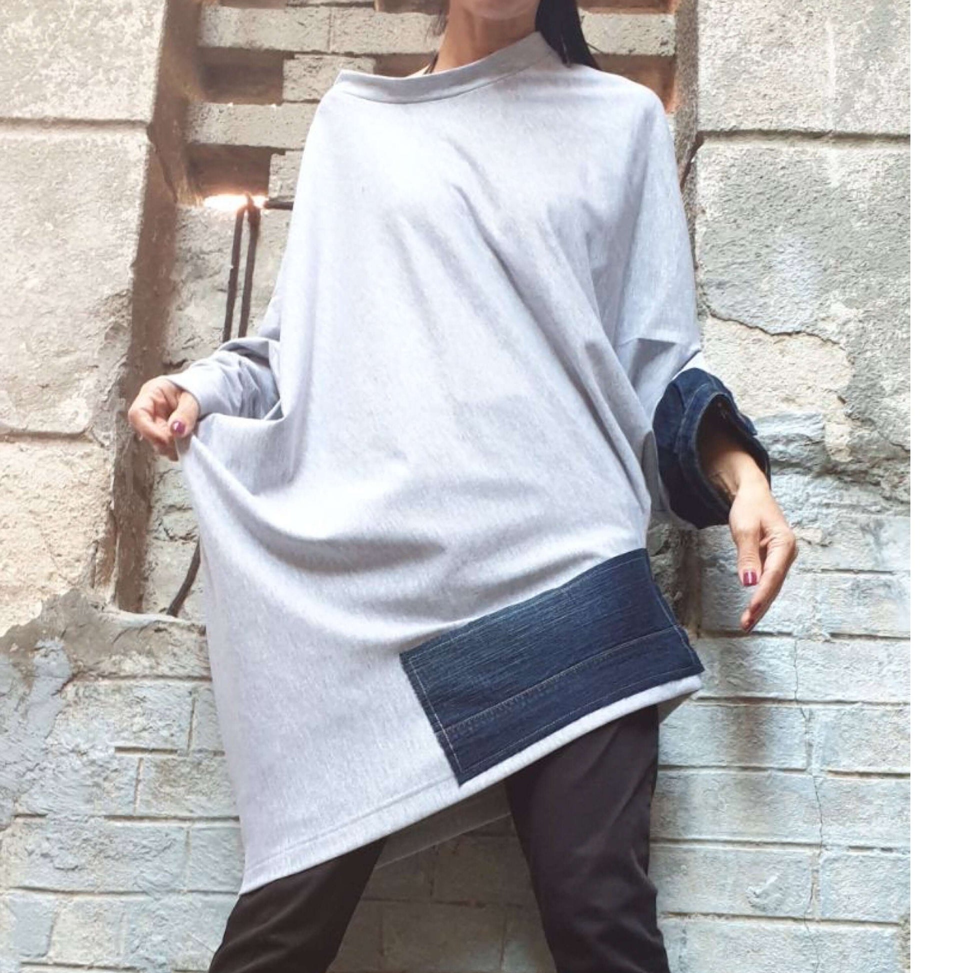 Casual Comfortable Tunic - Handmade clothing from AngelBySilvia - Top Designer Brands 