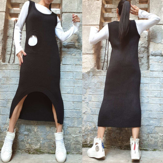 New Collection Two Piece Knitted Dress - Handmade clothing from AngelBySilvia - Top Designer Brands 